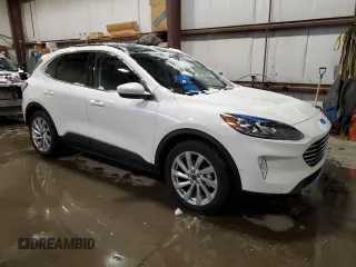 2021 Ford Escape Titanium Hybrid с VIN 1FMCU9DZ6MUA53908, выставлен на аукционе Copart как лот 85946674 с пробегом 31 476 миль миль и Списание • Salvage title. История ставок и продаж доступна на DreamBid. Изображение 4.