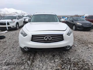 2014 Infiniti QX70 с VIN JN8CS1MW8EM410724, выставлен на аукционе Copart как лот 49899825 с пробегом 57 950 миль миль и Списание • Salvage title. История ставок и продаж доступна на DreamBid. Изображение 5.