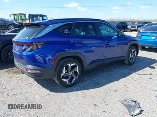 2023 Hyundai Tucson SEL with VIN 5NMJFCAE9PH172567, listed as a IAAI auction lot 41995121 with 23,638 mi miles. Bid and sale history available at carsss.com. Image 4.