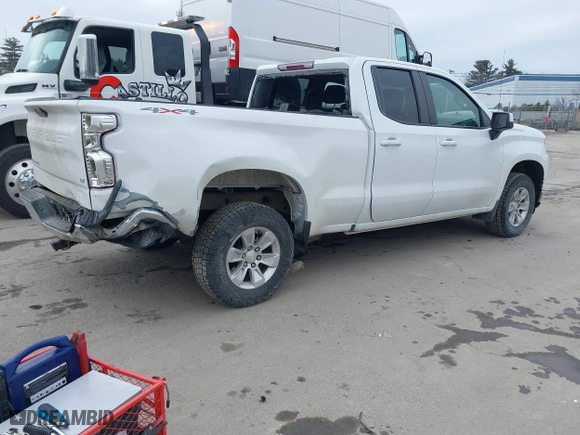 2019 Chevrolet Silverado 1500 LT with VIN 1GCRYDED5KZ383015, listed as a IAAI auction lot 41717968 with 84,489 mi miles. Bid and sale history available at carsss.com. Image 4.