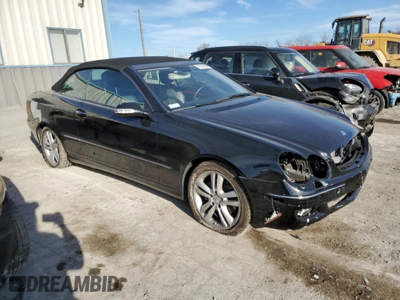 2006 Mercedes-Benz CLK 350 with VIN WDBTK56G46T060684, listed as a Copart auction lot 79714624 with 73,844 mi miles and Clean Title. Bid and sale history available at DreamBid. Image 4.