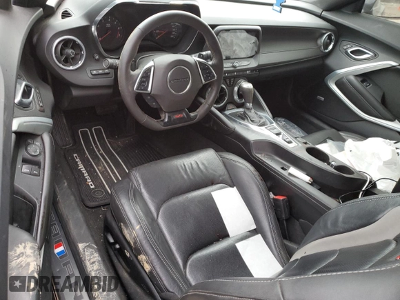 2018 Chevrolet Camaro 2SS with VIN 1G1FH1R73J0114013, listed as a Copart auction lot 44736345 with Not provided miles and Salvage title. Bid and sale history available at DreamBid. Image 8.