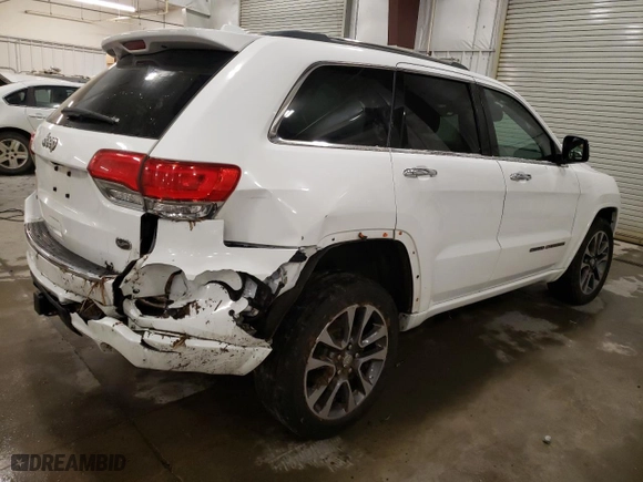 2018 Jeep Grand Cherokee Overland with VIN 1C4RJFCG2JC326365, listed as a Copart auction lot 84953314 with 159,951 mi miles and Salvage Title. Bid and sale history available at carsss.com. Image 3.