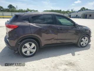 2019 Honda HR-V EX with VIN 3CZRU5H50KM707327, listed as a Copart auction lot 54589245 with 23,468 mi miles and Salvage Title. Bid and sale history available at carsss.com. Image 3.