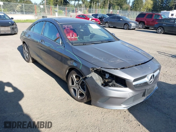 2018 Mercedes-Benz CLA 250 with VIN WDDSJ4GB1JN603103, listed as a IAAI auction lot 42078838 with 32,925 mi miles and . Bid and sale history available at DreamBid. Image 1.