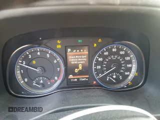 2021 Hyundai Kona Night Edition with VIN KM8K6CA57MU710395, listed as a Copart auction lot 87667725 with 77,647 mi miles and Non Repairable. Bid and sale history available at DreamBid. Image 9.