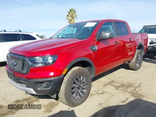 2021 Ford Ranger XL with VIN 1FTER4EH5MLD23952, listed as a IAAI auction lot 41654865 with 44,713 mi miles. Bid and sale history available at carsss.com. Image 17.