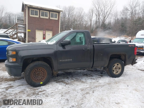 2015 Chevrolet Silverado 1500 Work Truck with VIN 1GCNKPEH2FZ425280, listed as a IAAI auction lot 41163090 with 62,766 mi miles. Bid and sale history available at carsss.com. Image 14.