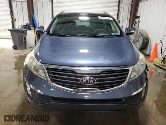 2011 Kia Sportage EX with VIN KNDPCCA22B7041389, listed as a Copart auction lot 60989105 with 98,542 mi miles and Salvage title. Bid and sale history available at DreamBid. Image 5.