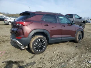 2023 Chevrolet TrailBlazer LT with VIN KL79MRSL4PB062018, listed as a Copart auction lot 53191905 with Not Provided miles and Salvage Title. Bid and sale history available at DreamBid. Image 3.