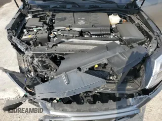 2024 Nissan Armada Platinum with VIN JN8AY2DB4R9850067, listed as a Copart auction lot 76240434 with 3,146 mi miles and Salvage Title. Bid and sale history available at carsss.com. Image 12.