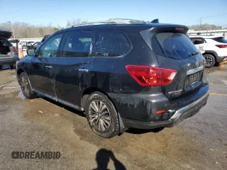 2019 Nissan Pathfinder SL with VIN 5N1DR2MN9KC585277, listed as a Copart auction lot 46612085 with 142,152 mi miles and Salvage title. Bid and sale history available at DreamBid. Image 2.