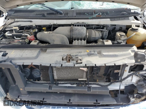 2011 Ford Econoline Passenger XL with VIN 1FBNE3BLXBDA75840, listed as a Copart auction lot 72030614 with 57,183 mi miles and Salvage Title. Bid and sale history available at DreamBid. Image 12.