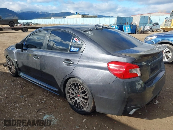 2015 Subaru WRX with VIN JF1VA1A65F9818409, listed as a IAAI auction lot 40895247 with 73,273 mi miles. Bid and sale history available at carsss.com. Image 3.