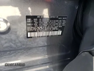 2022 Subaru Ascent Touring with VIN 4S4WMARD6N3449145, listed as a Copart auction lot 46438065 with 37,535 mi miles and Salvage Title. Bid and sale history available at DreamBid. Image 14.