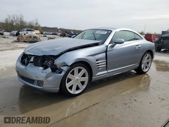 2004 Chrysler Crossfire z VIN 1C3AN69L14X024234, wystawiony jako Copart lot #51322415 z przebiegiem 70 243 mil mil oraz Szkoda całkowita • Salvage title. Historia ofert i sprzedaży dostępna na DreamBid. Obrazek 1.