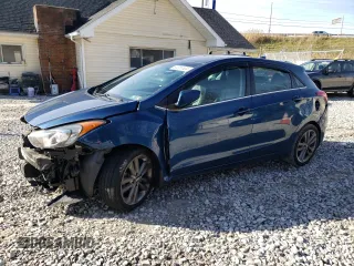 2016 Hyundai Elantra GT with VIN KMHD35LH3GU303392, listed as a Copart auction lot 80389604 with 55,221 mi miles and Salvage Title. Bid and sale history available at carsss.com. Image 1.