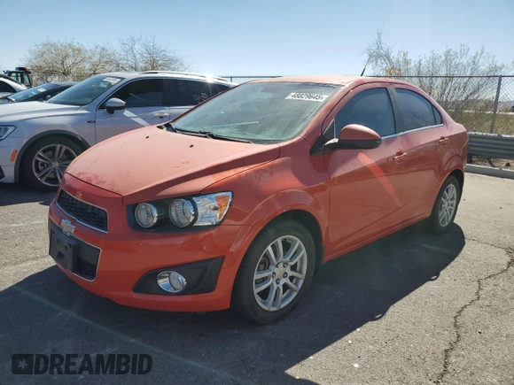2012 Chevrolet Sonic LT z VIN 1G1JD5SH4C4144200, wystawiony jako Copart lot #48829645 z przebiegiem 66 131 mil mil oraz Szkoda całkowita • Salvage title. Historia ofert i sprzedaży dostępna na DreamBid. Obrazek 1.