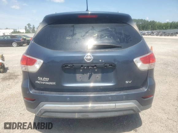 2015 Nissan Pathfinder S with VIN 5N1AR2MN6FC645878, listed as a Copart auction lot 60121285 with 191,449 mi miles and Salvage title. Bid and sale history available at DreamBid. Image 6.