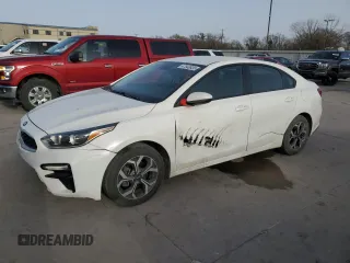 2020 Kia Forte LXS with VIN 3KPF24AD7LE174348, listed as a Copart auction lot 47840835 with 43,539 mi miles and Salvage Title. Bid and sale history available at carsss.com. Image 1.