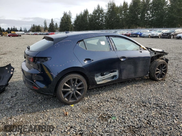 2019 Mazda Mazda3 Hatchback w/Premium Pkg with VIN JM1BPBNM1K1144391, listed as a Copart auction lot 48247493 with 33,407 mi miles. Bid and sale history available at carsss.com. Image 3.