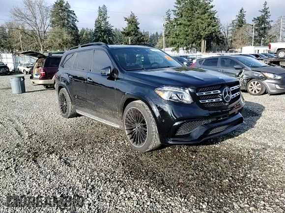 2017 Mercedes-Benz GLS with VIN 4JGDF7FE0HA755288, listed as a Copart auction lot 87901615 with 60,886 mi miles and Clean Title. Bid and sale history available at carsss.com. Image 10.