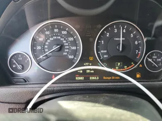 2013 BMW 3 Series 328i with VIN WBA3C1C56DF437583, listed as a Copart auction lot 48621045 with 92,882 mi miles and Salvage title. Bid and sale history available at DreamBid. Image 9.