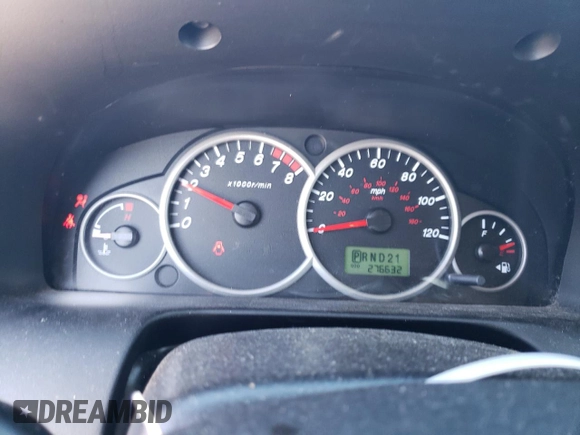 2006 Mazda Tribute S with VIN 4F2YZ04176KM19634, listed as a Copart auction lot 46796315 with 276,632 mi miles and Salvage Title. Bid and sale history available at DreamBid. Image 9.