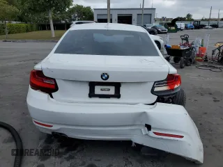 2015 BMW 2 Series 228i with VIN WBA1F5C52FV256575, listed as a Copart auction lot 88515575 with 127,012 mi miles and Salvage Title. Bid and sale history available at carsss.com. Image 6.
