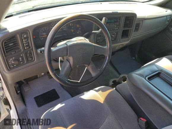 2006 Chevrolet Silverado 1500 Work Truck with VIN 3GCEK14Z16G198106, listed as a Copart auction lot 68331134 with 197,064 mi miles and Salvage Title. Bid and sale history available at carsss.com. Image 8.