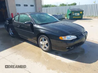 2004 Chevrolet Monte Carlo SS with VIN 2G1WX15K149458527, listed as a IAAI auction lot 42508067 with 130,935 mi miles and . Bid and sale history available at DreamBid. Image 1.