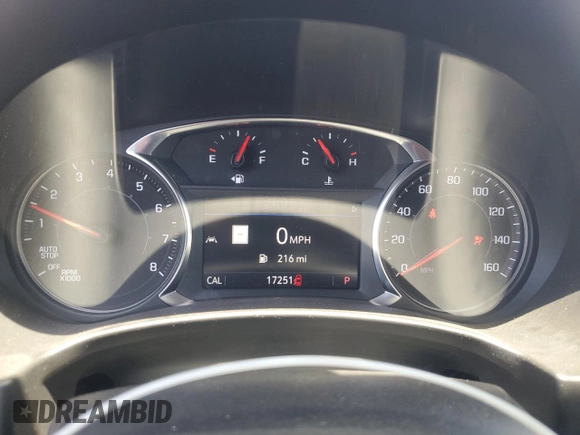 2024 GMC Terrain AT4 with VIN 3GKALYEG8RL211032, listed as a Copart auction lot 61607795 with 17,251 mi miles and Salvage title. Bid and sale history available at DreamBid. Image 9.