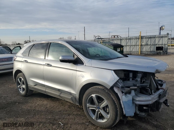 2020 Ford Edge SEL with VIN 2FMPK4J99LBA17990, listed as a Copart auction lot 49837895 with 48,809 mi miles and Salvage Title. Bid and sale history available at carsss.com. Image 4.