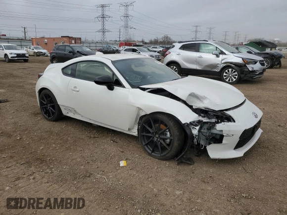 2024 Toyota GR86 Premium with VIN JF1ZNBE14R9753406, listed as a Copart auction lot 49469885 with 4,411 mi miles and Salvage Title. Bid and sale history available at carsss.com. Image 4.