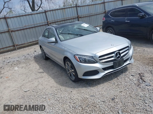 2015 Mercedes-Benz C 300 Luxury with VIN 55SWF4KB6FU003010, listed as a IAAI auction lot 42070803 with Not Provided miles and . Bid and sale history available at DreamBid. Image 1.