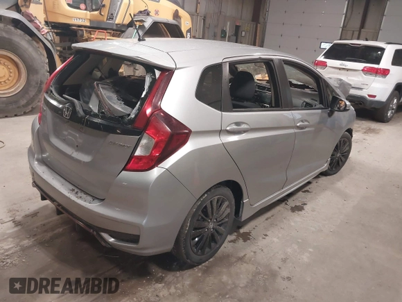 2018 Honda Fit Sport with VIN 3HGGK5G60JM719054, listed as a IAAI auction lot 40612169 with Not Provided miles and . Bid and sale history available at DreamBid. Image 4.
