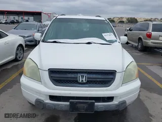2004 Honda Pilot EX with VIN 2HKYF18464H503605, listed as a IAAI auction lot 41373673 with 112,919 mi miles. Bid and sale history available at carsss.com. Image 6.