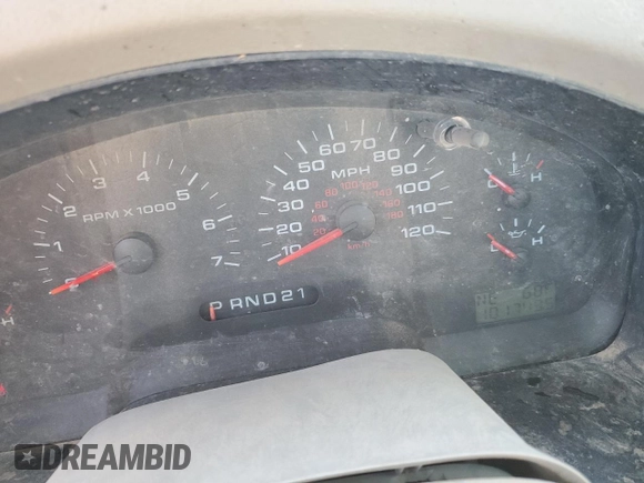 2007 Ford F-150 XL with VIN 1FTRF14V47KC19429, listed as a Copart auction lot 80147594 with 101,749 mi miles and Salvage title. Bid and sale history available at DreamBid. Image 9.