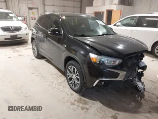 2016 Mitsubishi Outlander Sport 2.4 ES with VIN JA4AR3AWXGZ038950, listed as a IAAI auction lot 41339598 with 127,595 mi miles. Bid and sale history available at carsss.com. Image 1.