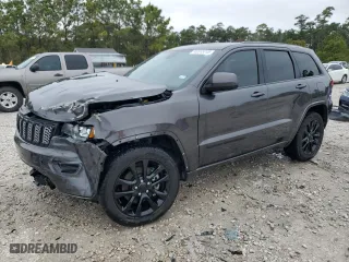 2021 Jeep Grand Cherokee Laredo X with VIN 1C4RJEAG9MC719300, listed as a Copart auction lot 45515745 with 57,651 mi miles and Salvage Title. Bid and sale history available at carsss.com. Image 1.