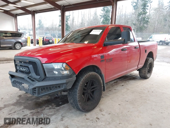 2014 Ram 1500 Tradesman with VIN 1C6RR7FT3ES106520, listed as a IAAI auction lot 41414156 with 146,221 mi miles and . Bid and sale history available at DreamBid. Image 2.