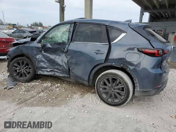 2023 Mazda CX-5 S Preferred with VIN JM3KFBCM6P0188459, listed as a Copart auction lot 50332195 with 53,542 mi miles and Non Repairable. Bid and sale history available at carsss.com. Image 2.