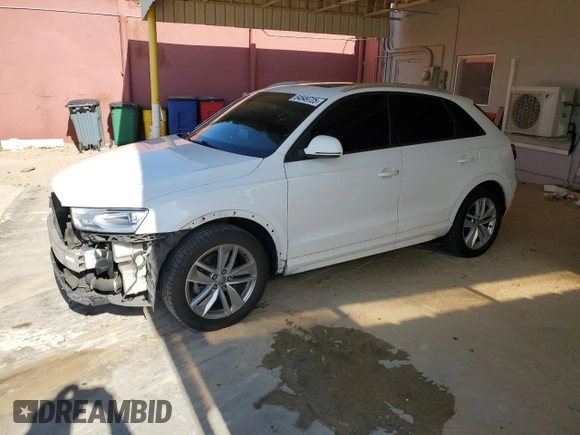 2017 Audi Q3 Premium z VIN WA1BCCFS2HR017359, wystawiony jako Copart lot #54549725 z przebiegiem 128 203 mil mil oraz Szkoda całkowita • Salvage title. Historia ofert i sprzedaży dostępna na DreamBid. Obrazek 1.