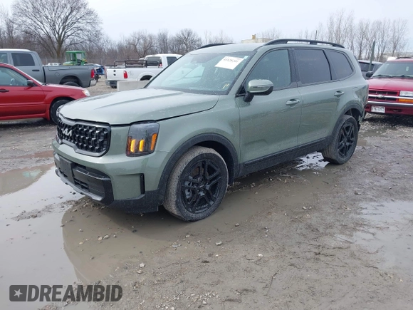 2024 Kia Telluride EX with VIN 5XYP3DGC5RG559709, listed as a IAAI auction lot 41828201 with 6,114 mi miles and . Bid and sale history available at carsss.com. Image 18.