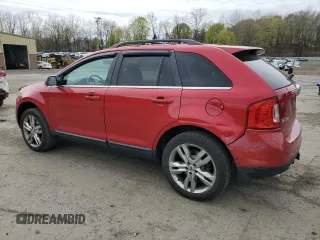 2011 Ford Edge Limited with VIN 2FMDK3KC2BBB20593, listed as a Copart auction lot 53479075 with 127,661 mi miles and Salvage Title. Bid and sale history available at carsss.com. Image 2.
