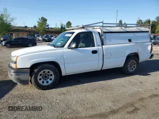2005 Chevrolet Silverado 1500 Work Truck with VIN 1GCEC14X45Z226541, listed as a Copart auction lot 51903105 with 307,751 mi miles and Salvage Title. Bid and sale history available at carsss.com. Image 1.