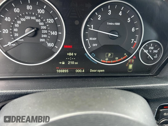 2014 BMW 3 Series 328i Gran Turismo xDrive with VIN WBA3X5C56ED557277, listed as a Copart auction lot 54420655 with 169,895 mi miles and Clean title. Bid and sale history available at DreamBid. Image 8.