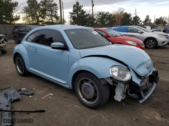 2012 Volkswagen Beetle 2.5L w/Sun/Sound/Nav PZEV with VIN 3VWJP7AT9CM618529, listed as a Copart auction lot 84940494 with 102,838 mi miles and Salvage Title. Bid and sale history available at carsss.com. Image 4.
