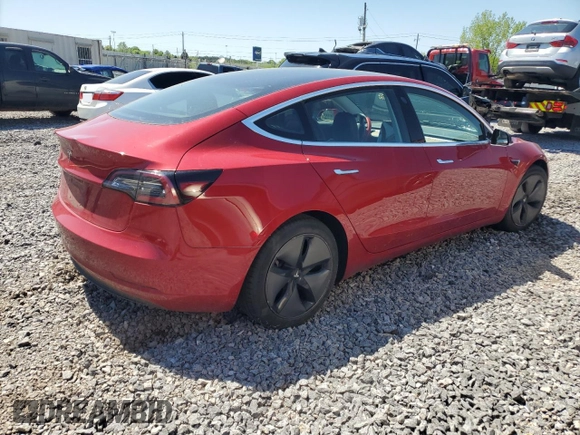 2018 Tesla Model 3 Long Range Battery with VIN 5YJ3E1EA8JF044983, listed as a Copart auction lot 49745075 with Not Provided miles and Salvage Title. Bid and sale history available at DreamBid. Image 3.