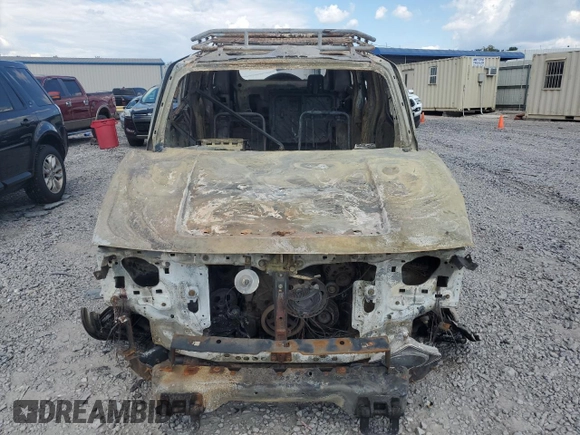 2008 Hummer H3 SUV with VIN 5GTEN13E488201605, listed as a Copart auction lot 72056444 with 0 mi miles and Non Repairable. Bid and sale history available at carsss.com. Image 5.
